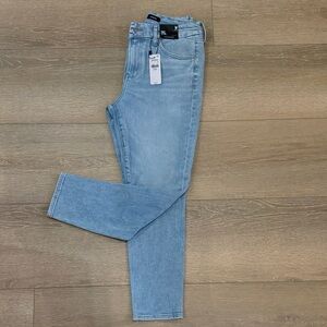 Express Light Blue Skinny Jeans